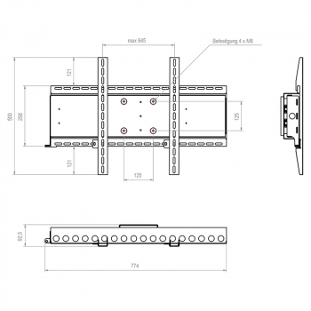 t&mMount PCF 75