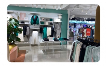 Boutique bis 300 m² mit Videowall und 2 Zonen