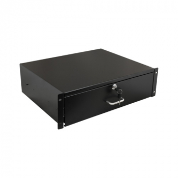 t&mMedia Gestellschrank Rackschublade 3