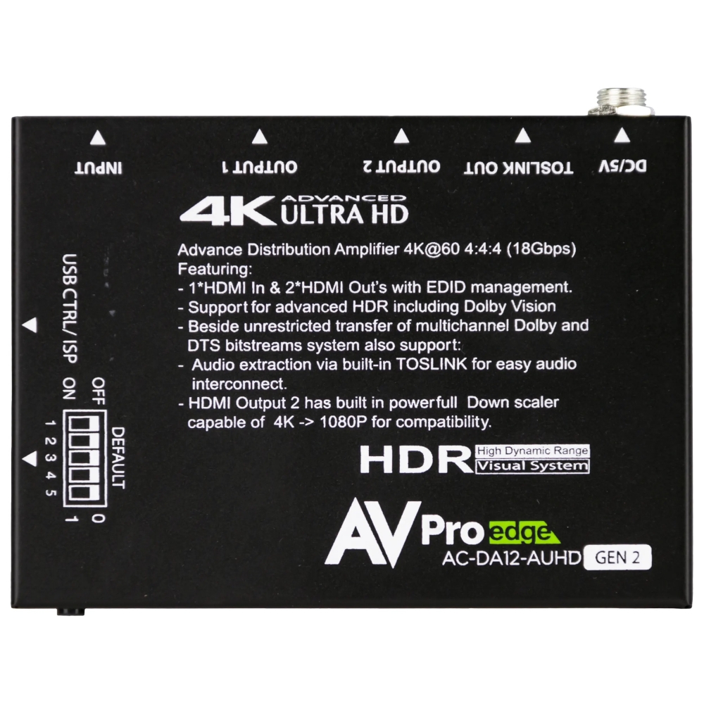 AV ProEdge AC-DA12-AUHD-GEN2