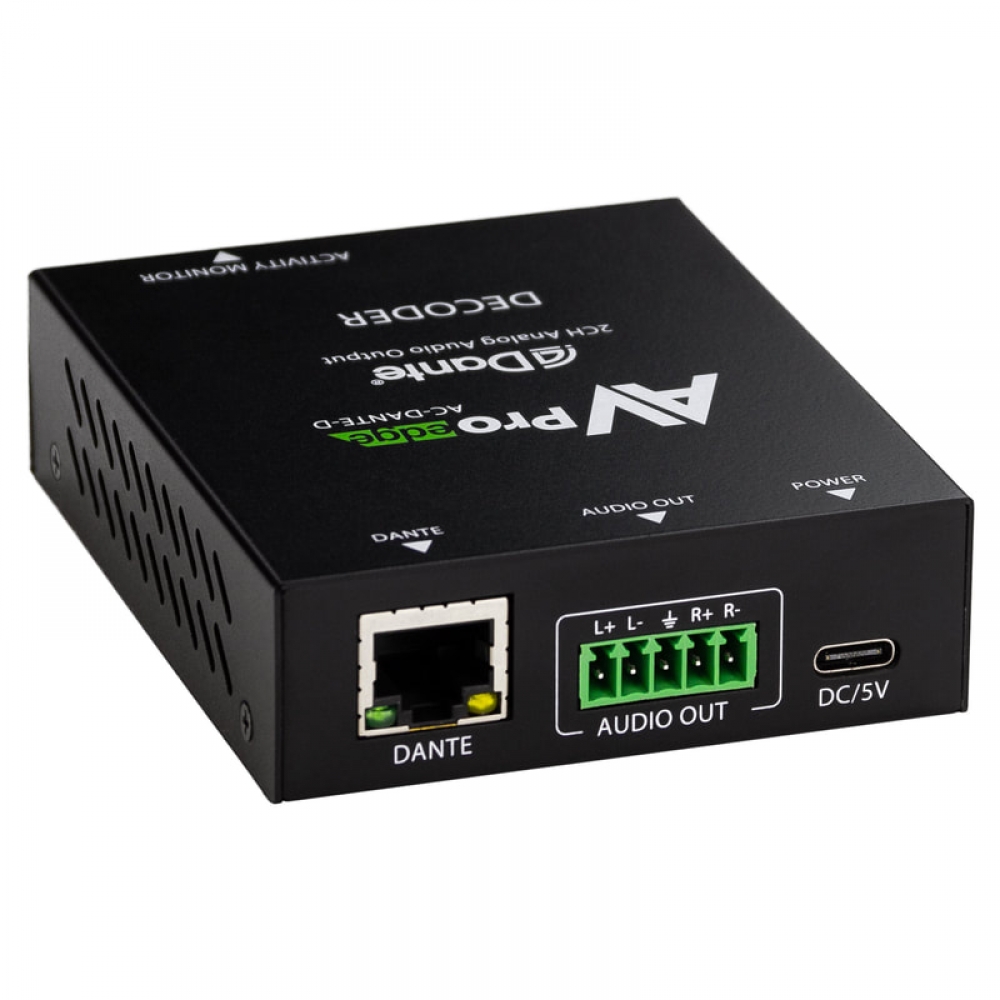 AV ProEdge AC-Dante-D