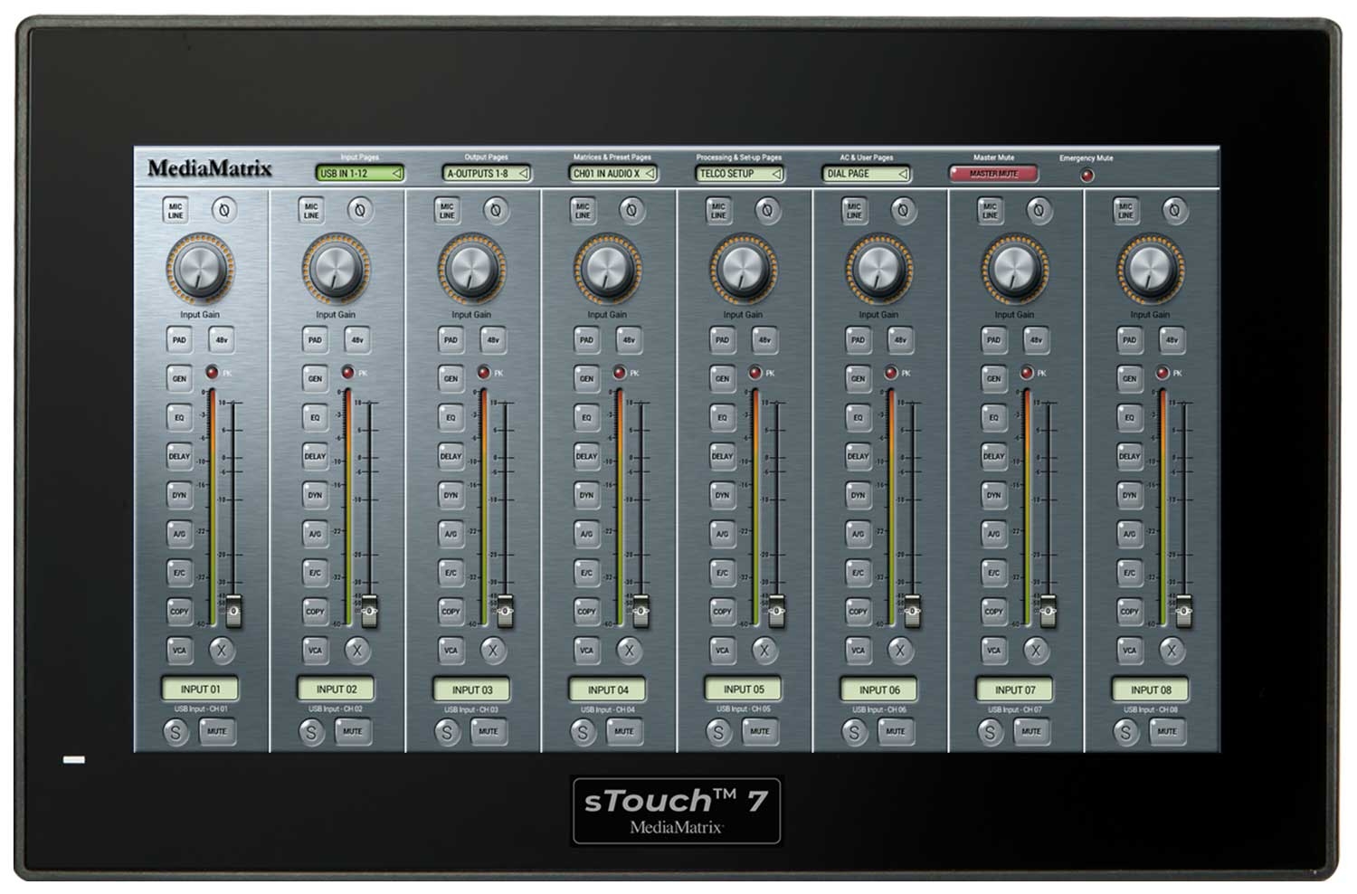Peavey MediaMatrix sTouch 7