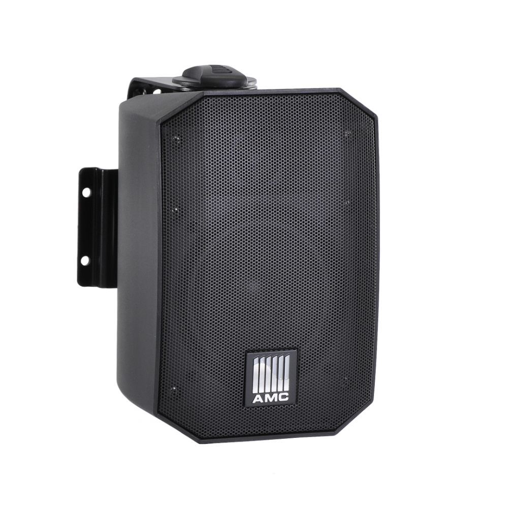 AMC VIVA4IP Wandlautsprecher Wetterfest schwarz