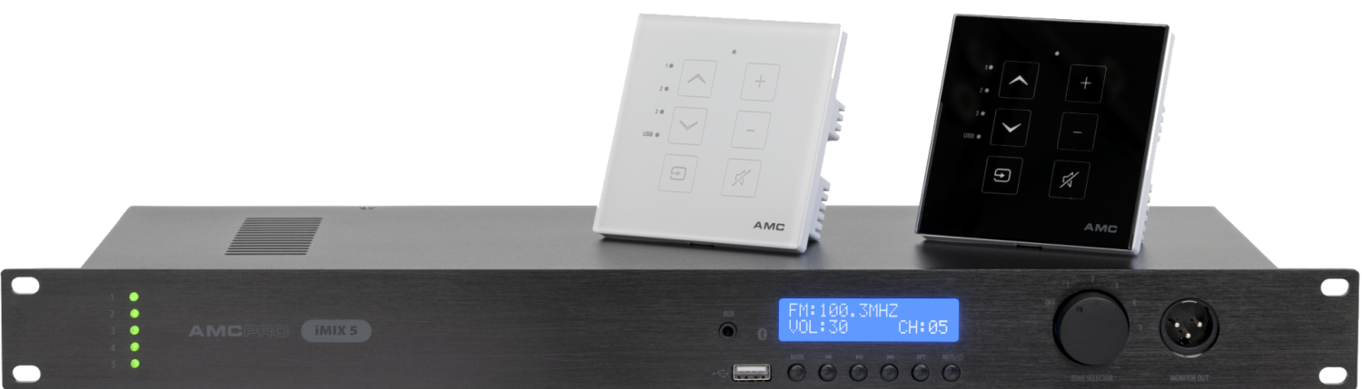 AMC WCiMIX Wallcontroller schwarz