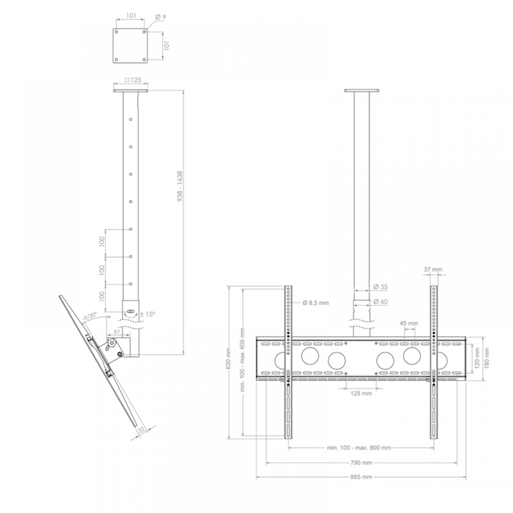 t&mMount DH 1600L