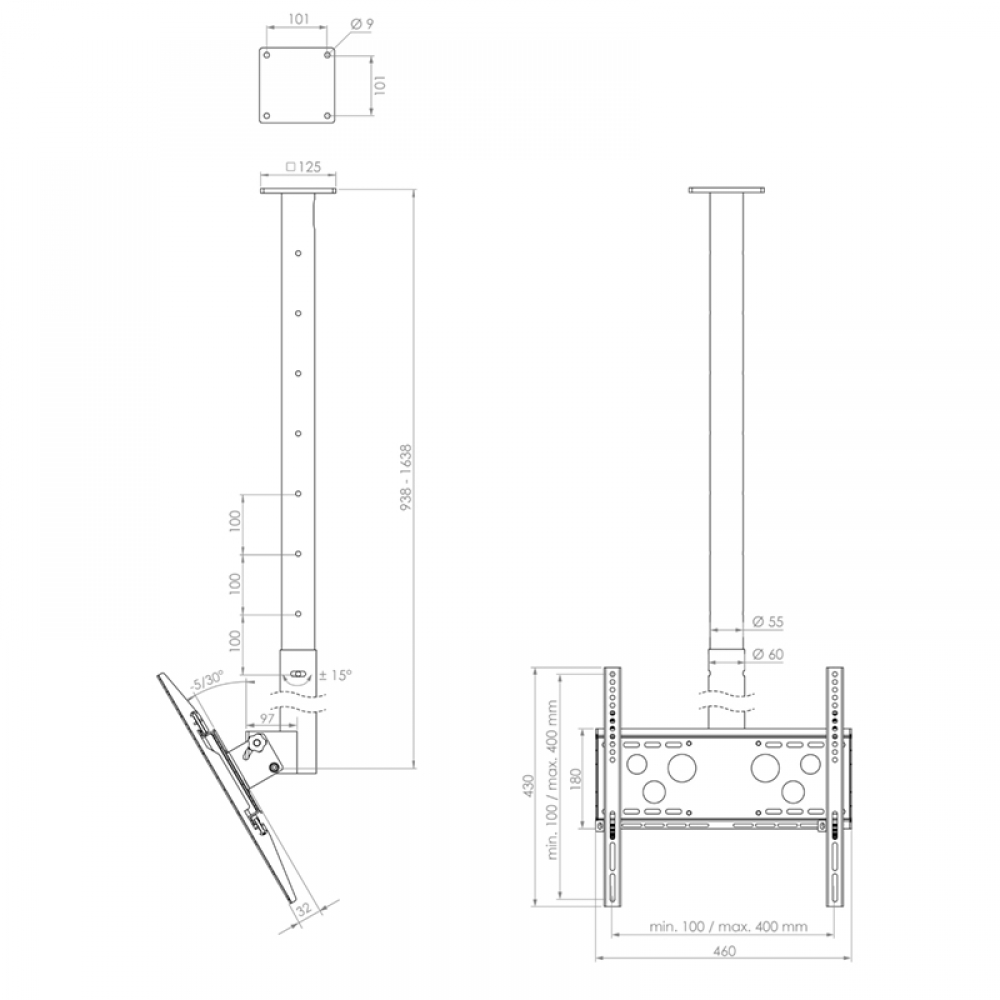 t&mMount DH 1600S
