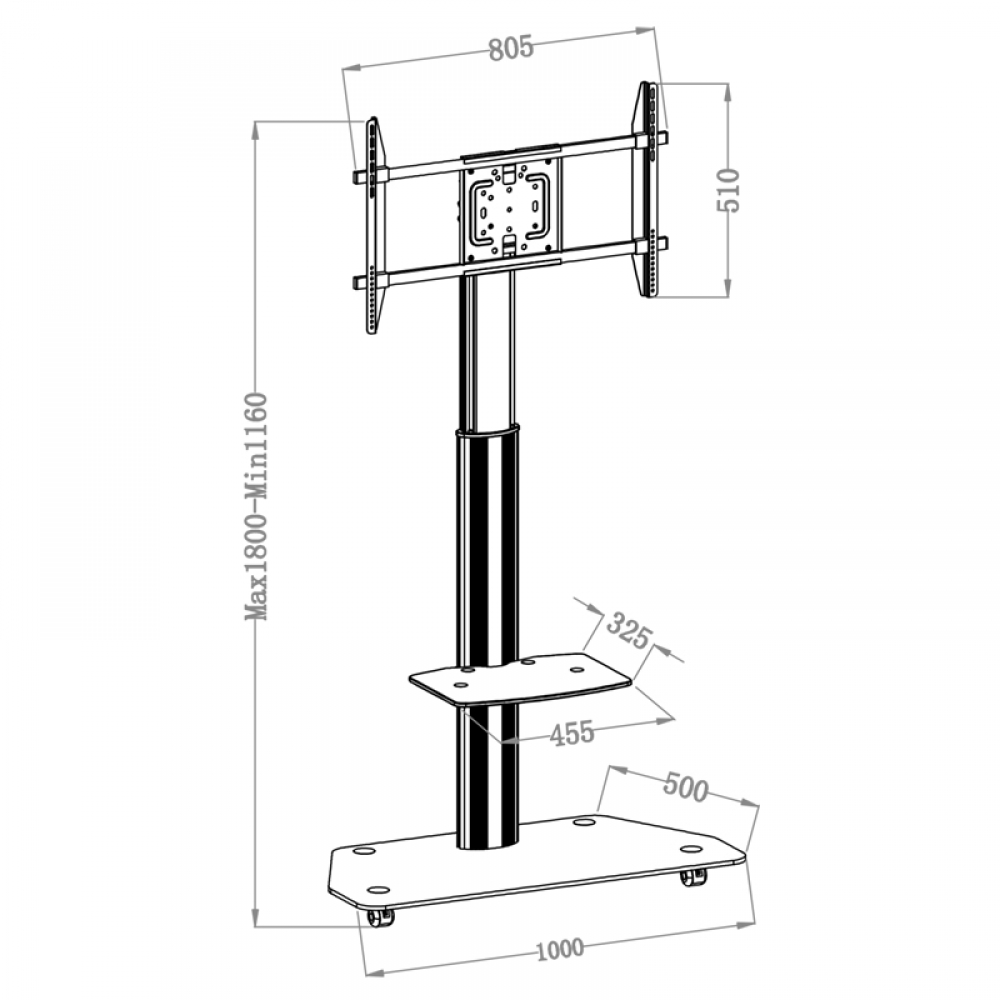 t&mMount Mobile Stand 55